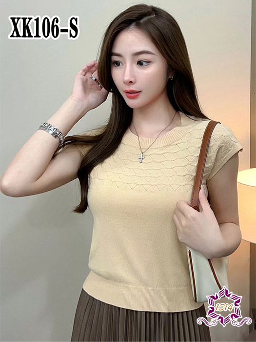 短袖时尚新款毛衫XK...